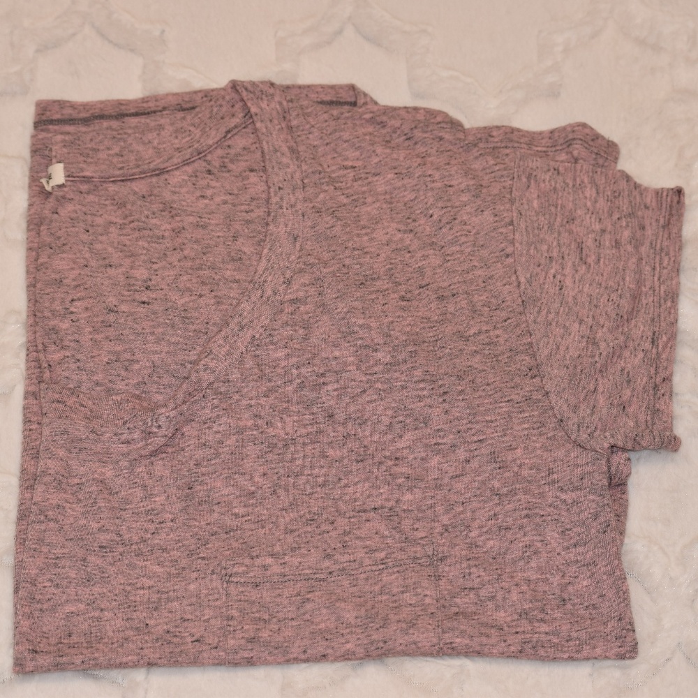 Garage Purpleish/Mauve V-Neck Tee